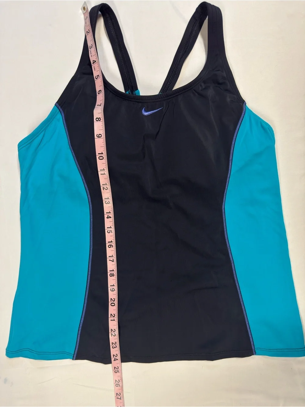 Nike Womens XL Tankini Swim Tops Racerback Athletic Swimsuit Lot of 2